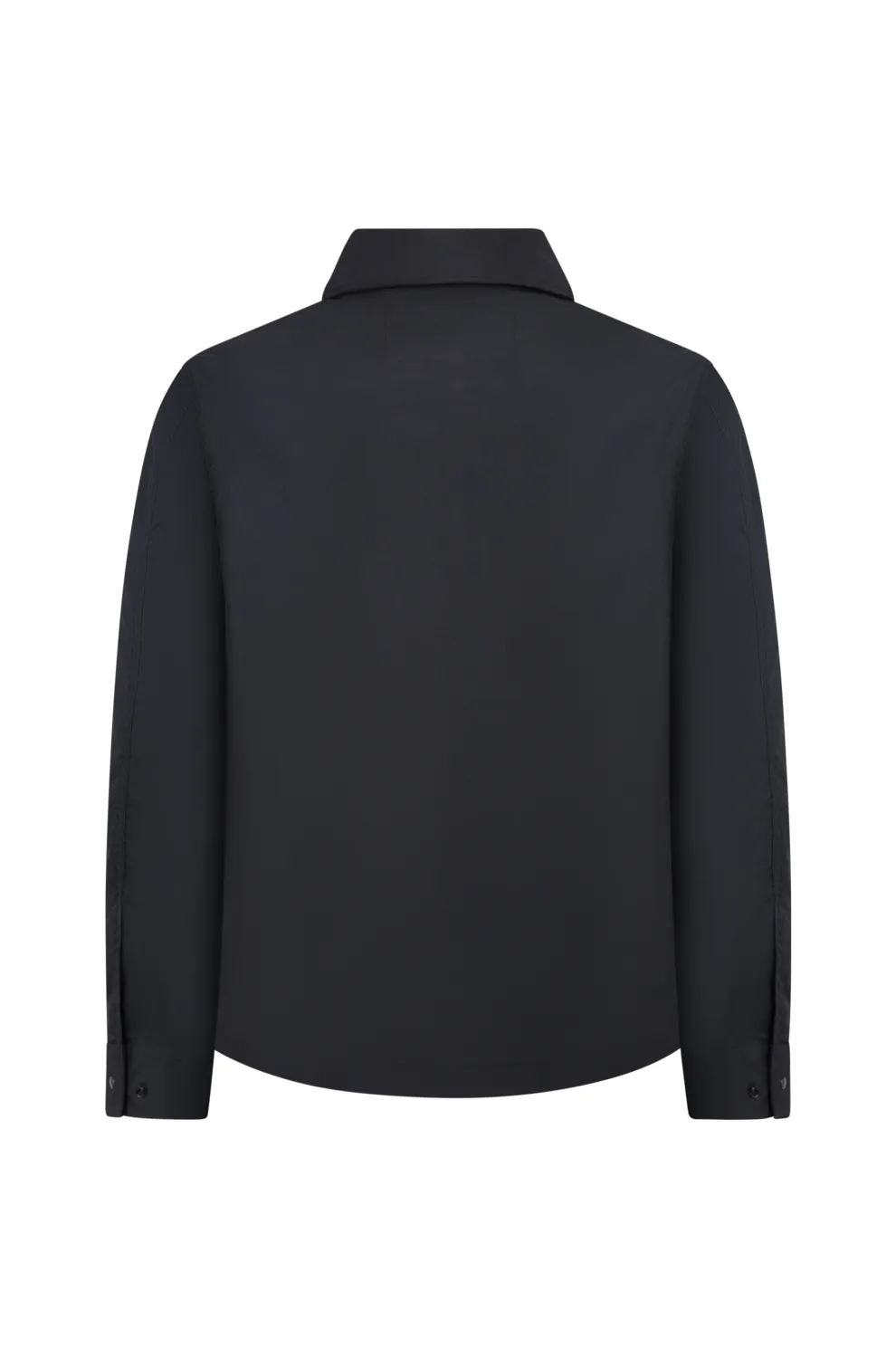 MASSIMO, 1/1-Arm Herren Overshirt, geweb - black